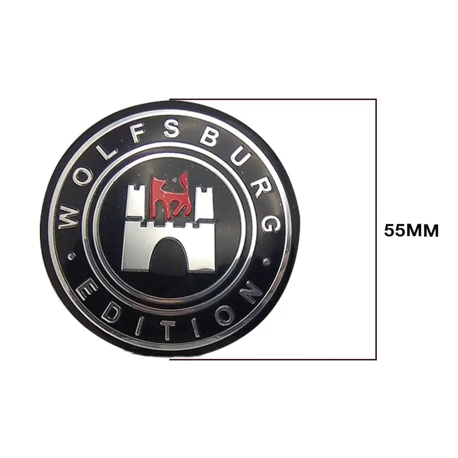 Wolfsburg Edition Alloy Wheel Decal - 55mm Max Motorsport