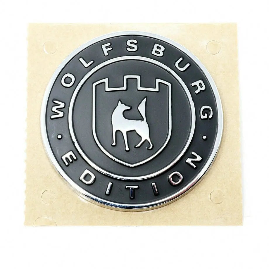 Wolfsburg Edition Metal Emblem Badge Max Motorsport