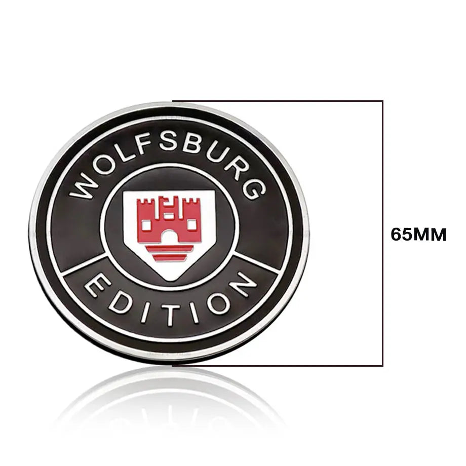 Wolfsburg Edition Metal Fender Emblem Badge Max Motorsport