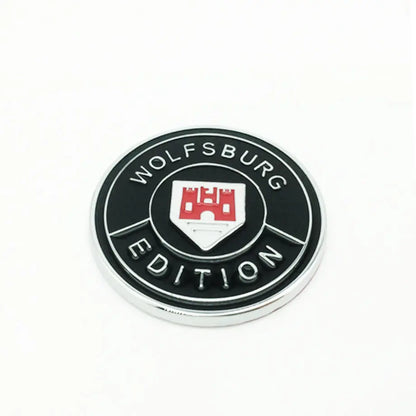 Wolfsburg Edition Metal Fender Emblem Badge Max Motorsport