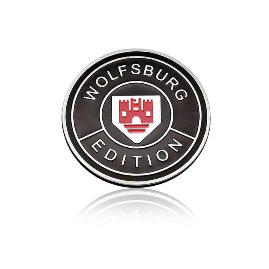 Wolfsburg Edition Metal Fender Emblem Badge Max Motorsport