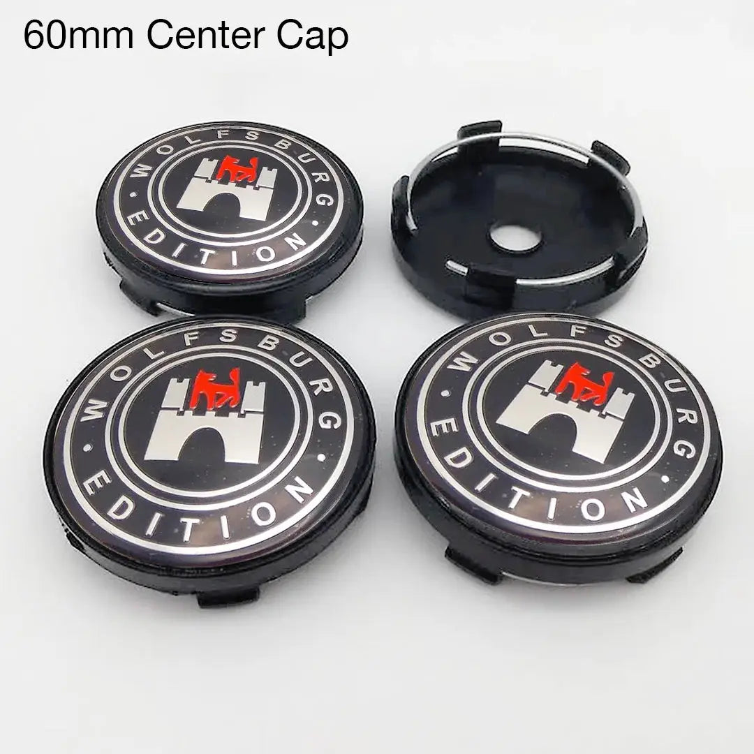 Wolfsburg Edition Wheel Center Cap - 60mm Max Motorsport