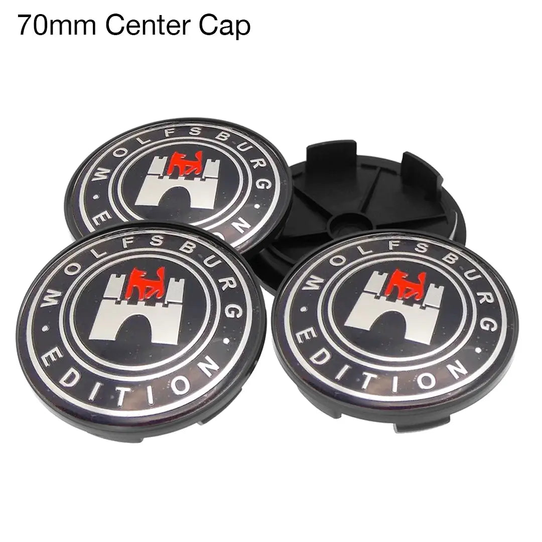 Wolfsburg Edition Wheel Center Cap - 70mm Max Motorsport