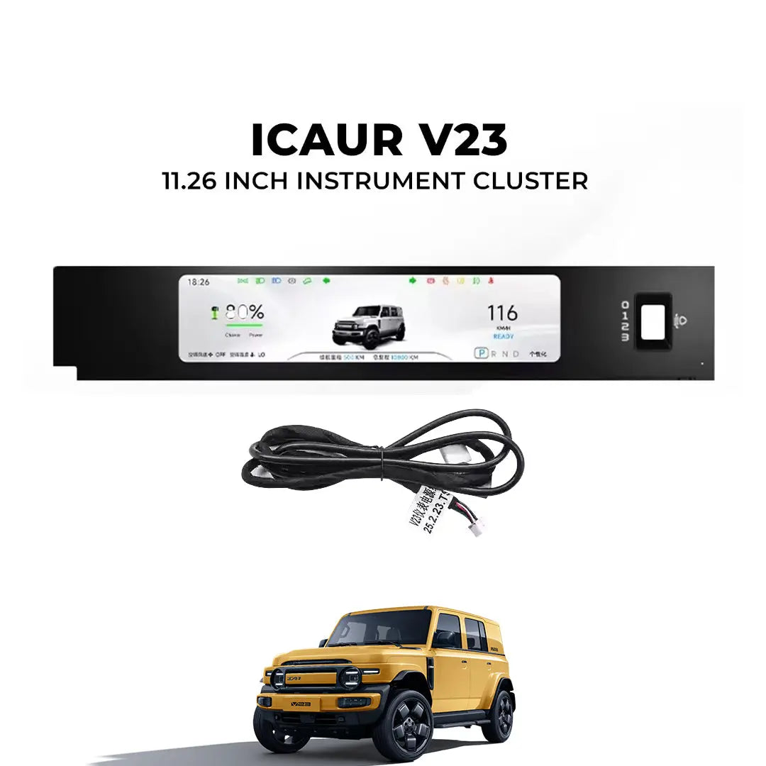 iCAUR V23 11.26 Inch Digital  LCD Dashboard Cluster Max Motorsport