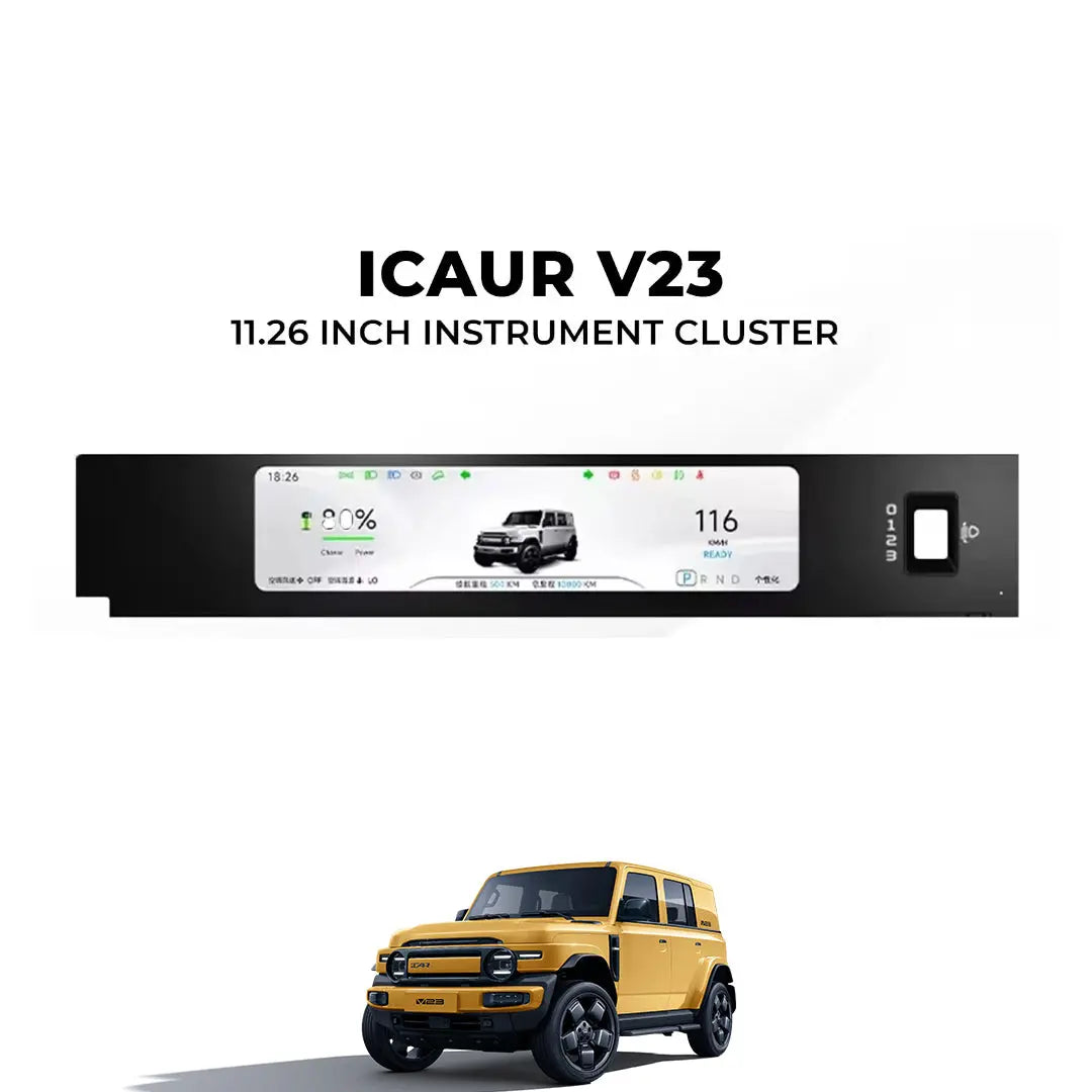 iCAUR V23 11.26 Inch Digital  LCD Dashboard Cluster Max Motorsport