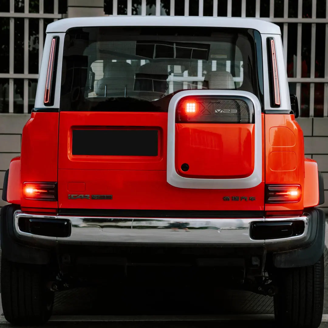 iCAUR V23 Dual Function Smoked Black D-Pillar LED Light Max Motorsport