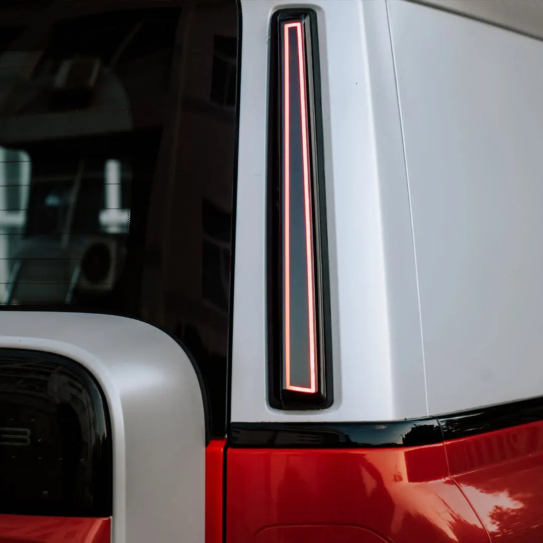 iCAUR V23 Dual Function Smoked Black D-Pillar LED Light Max Motorsport