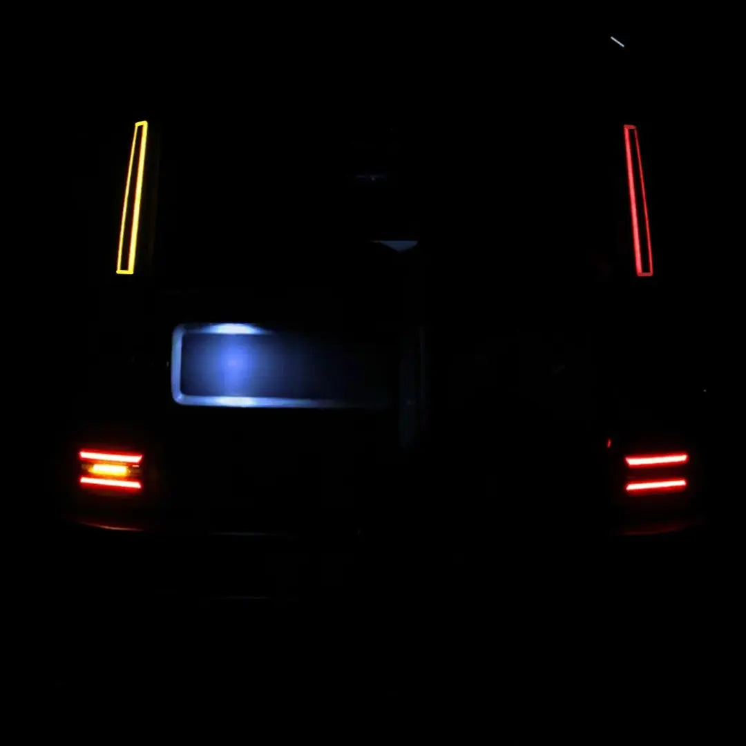 iCAUR V23 Dual Function Smoked Black D-Pillar LED Light Max Motorsport