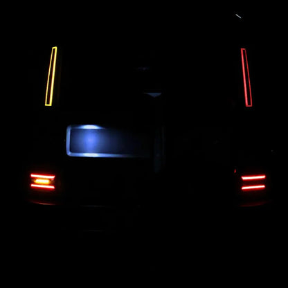 iCAUR V23 Dual Function Smoked Black D-Pillar LED Light Max Motorsport