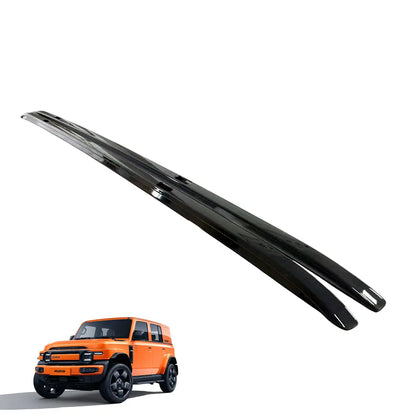 iCAUR V23 Gloss Black Bolt-On Roof Rack Rails Max Motorsport