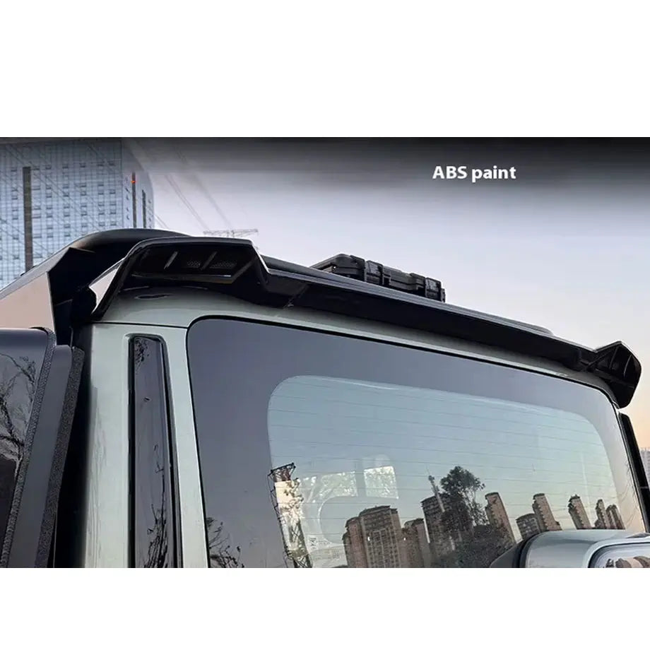 iCAUR V23 Gloss Black Cyber Style Roof Spoiler Max Motorsport
