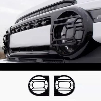 iCAUR V23 Gloss Black Headlight Guard Trim Max Motorsport