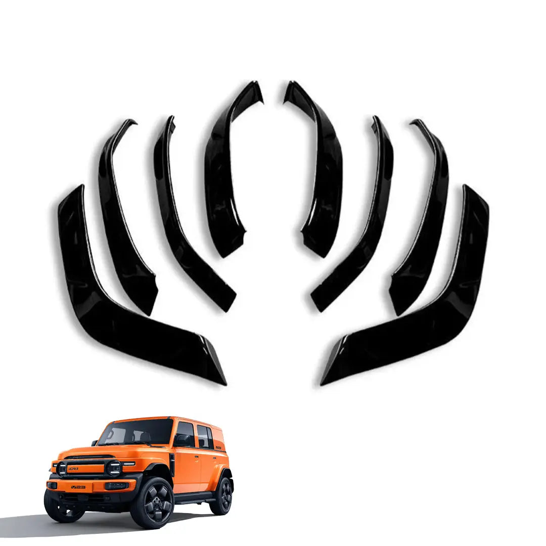 iCAUR V23 Gloss Black Wheel Arch Fender Flare Max Motorsport