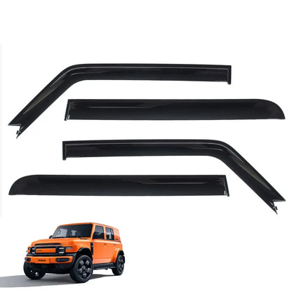 iCAUR V23 Gloss Black Windshield (4-Piece) Max Motorsport