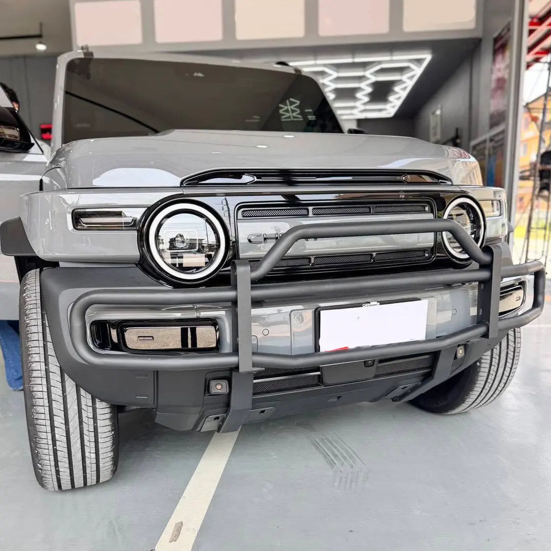 iCAUR V23 Off-Road Wrap Around Front Bumper Bull Bar Max Motorsport