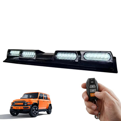 iCAUR V23 Urban Series Gloss Black 4-Pod LED Roof Light Max Motorsport
