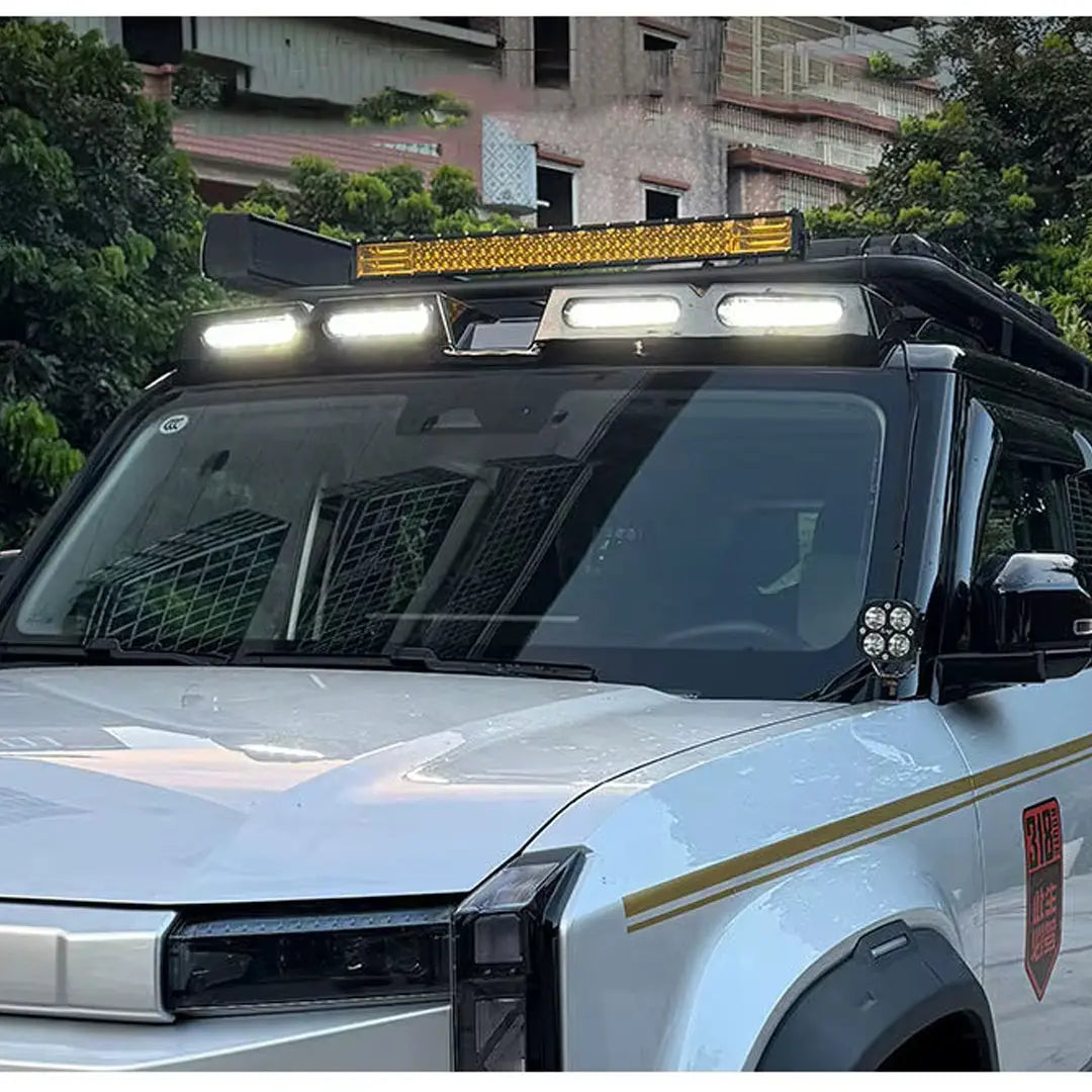 iCaur 03T (25-On) Urban Series Gloss Black 4-Pod LED Roof Light Max Motorsport