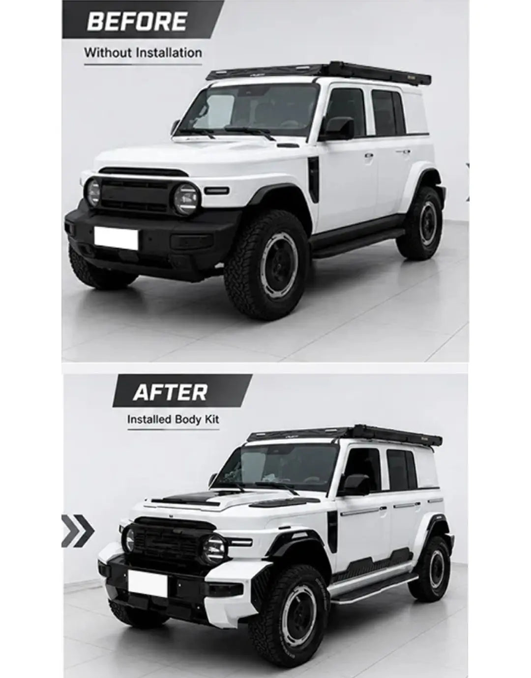 iCaur V23 Hussar Body Kit Max Motorsport