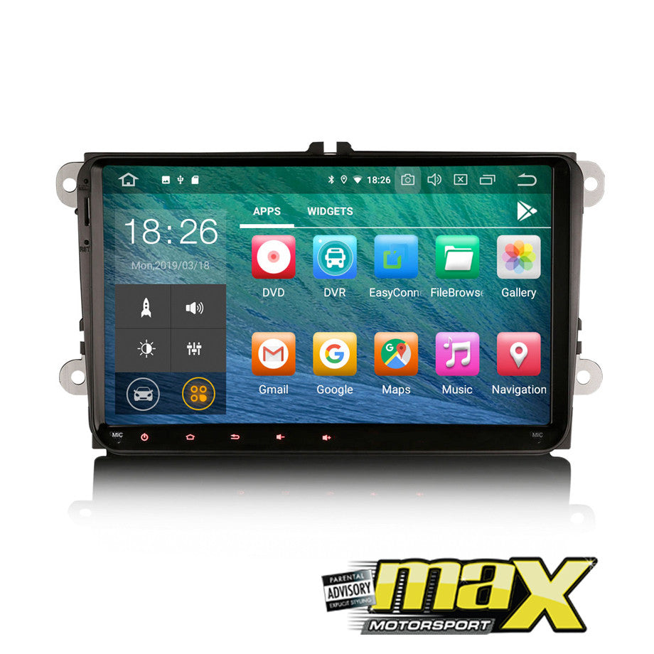 VW 9" Android Double Din Multimedia Player & Navigation System