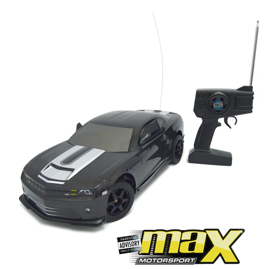 1:10 Scale Chev Camaro Radio Control Car (Black) maxmotorsports