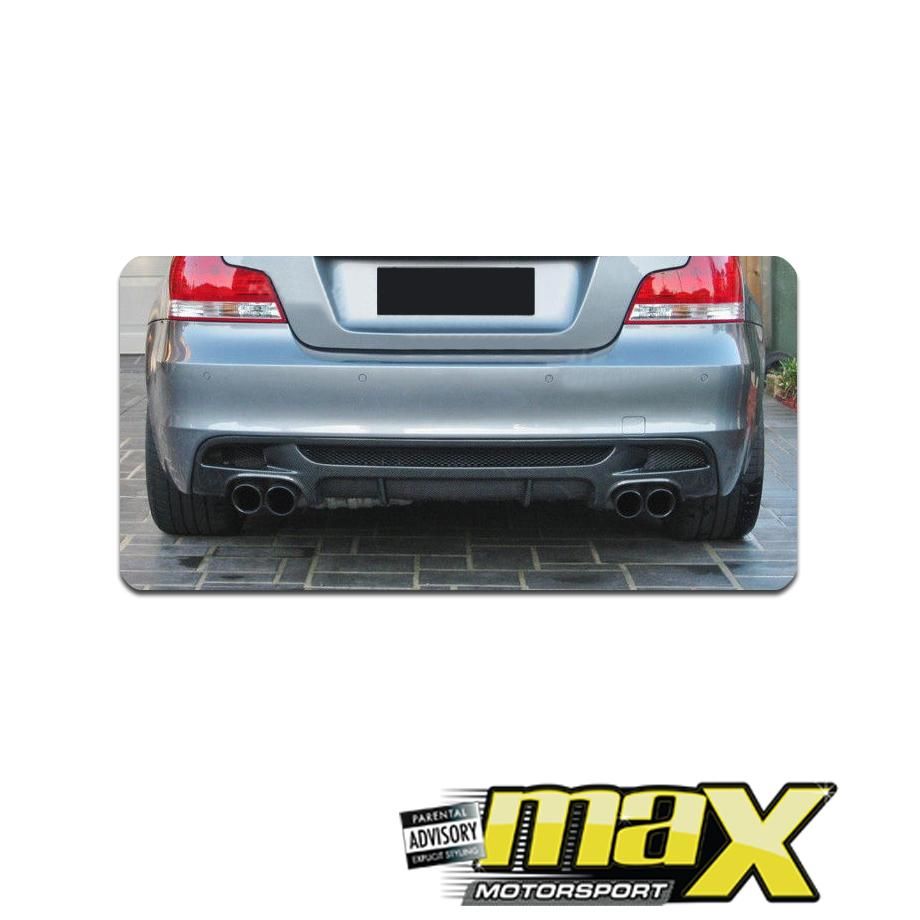 1 Series E82 Carbon Fibre Diffuser – Max Motorsport