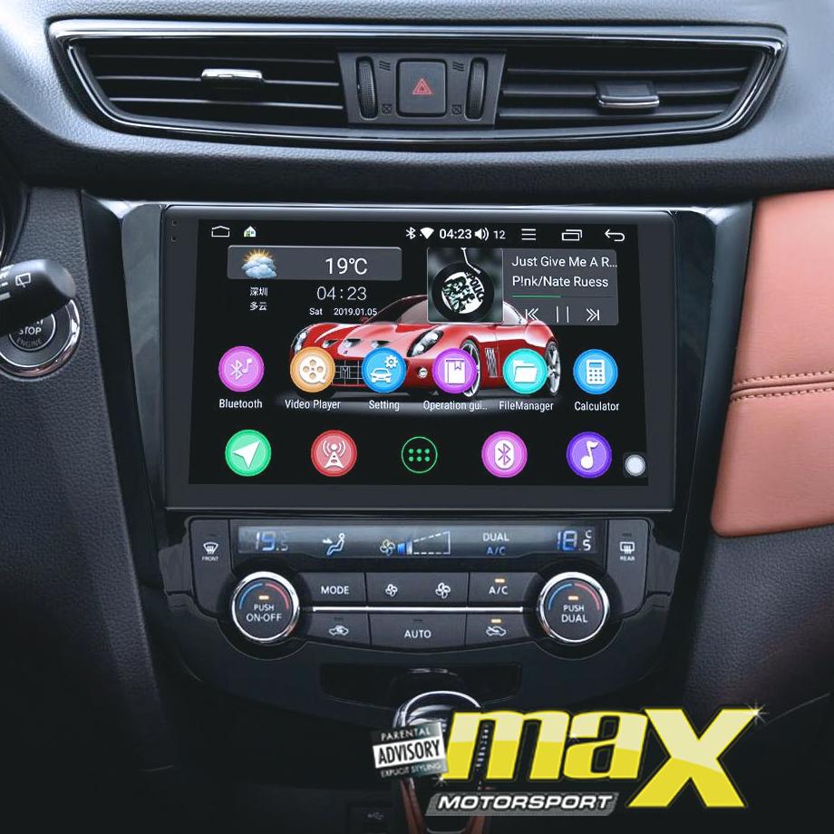 10.1 Inch Nissan X-Trail (13-20) Android Entertainment & GPS System maxmotorsports