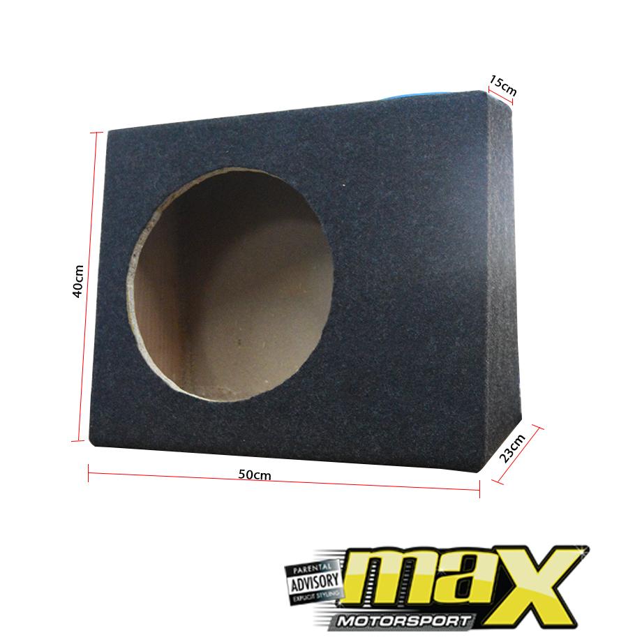 12 Inch Single Corsa Ported Box maxmotorsports