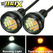 Load image into Gallery viewer, 12 SMD 2-in1 Eagle Eye Bulb With Turning Signal maxmotorsports
