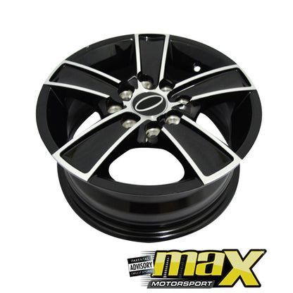 13 Inch Mag Wheel -  MX52291 Wheels (4x100/ 114.3PCD) maxmotorsports