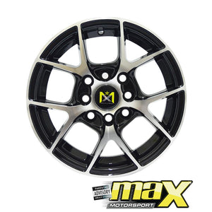 13 Inch Mag Wheel - MX Racing Wheel MX461 (4x100/114.3 PCD) maxmotorsports