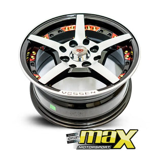 13 Inch Mag Wheel - MX153  Wheel - (4x100/114.3 PCD) Max Motorsport