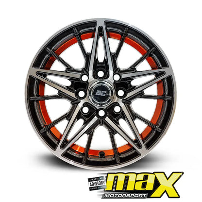 13 Inch Mag Wheel - MX309 Wheel - (4x100/114.3 PCD) Max Motorsport