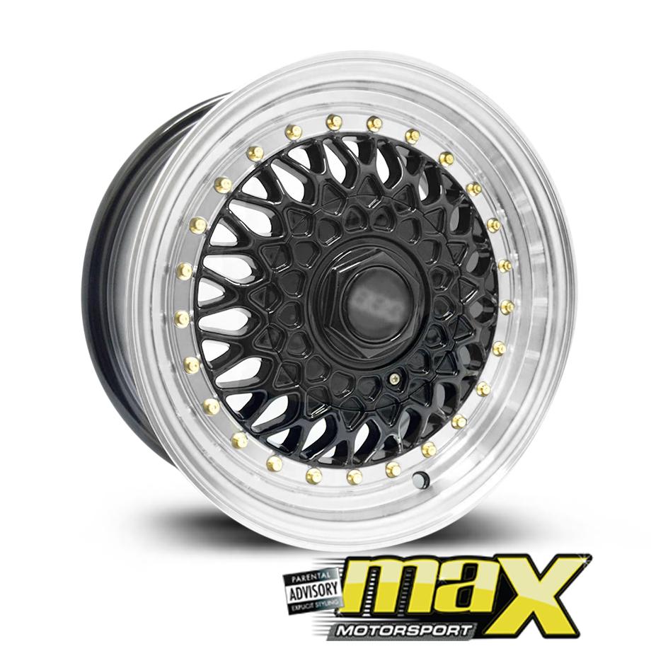 14 Inch Mag Wheel - BSS MX247 Wheels (4x100/114.3 PCD) maxmotorsports
