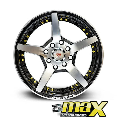 14 Inch Mag Wheel - MX153  Wheel - (4x100/114.3 PCD) Max Motorsport