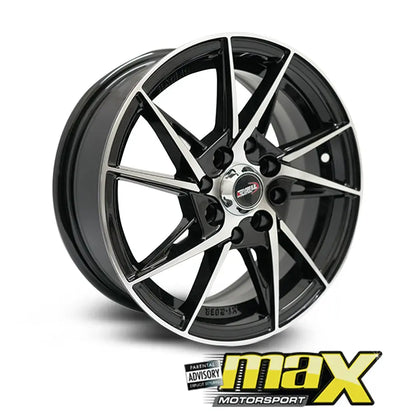 14 Inch Mag Wheel - MX5840 Wheel (4x100/114.3 PCD) Max Motorsport