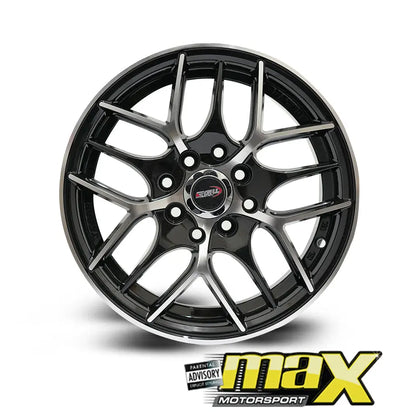 14 Inch Mag Wheel - MX5842 Wheel (4x100/114.3 PCD) Max Motorsport