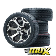 Load image into Gallery viewer, 15 Inch MX321 Single Cab Bakkie Wheel &amp; Tyre Combo (5x114.3 PCD) maxmotorsports
