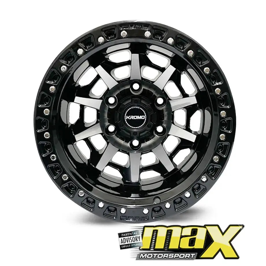 15 Inch Mag Wheel -  MX-QC1261 - 10J Bakkie Wheels (6x139.7 PCD) Max Motorsport