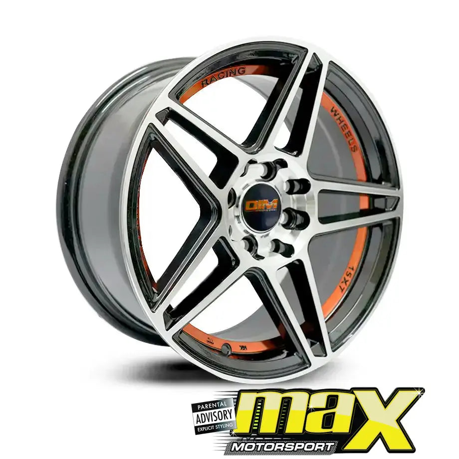 15 Inch Mag Wheel -  MX621 Wheel - (4x100/114.3 PCD) Max Motorsport