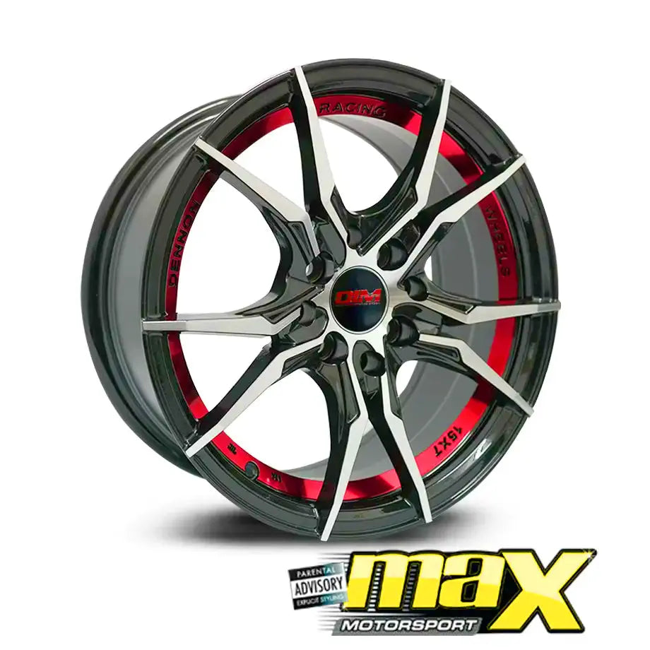 15 Inch Mag Wheel -  MX623 Wheel - (4x100/114.3 PCD) maxmotorsports