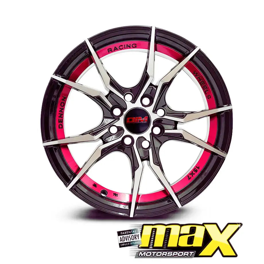 15 Inch Mag Wheel -  MX623 Wheel - (4x100/114.3 PCD) maxmotorsports