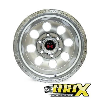 15 Inch Mag Wheel -  MX654 - 10J Bakkie Wheels (6x139.7 PCD) Max Motorsport