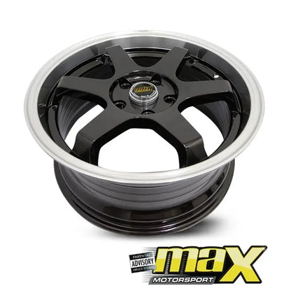 15 Inch Mag Wheel -  MX657 V.olk Wheel - 4x100 / 114.3 PCD maxmotorsports