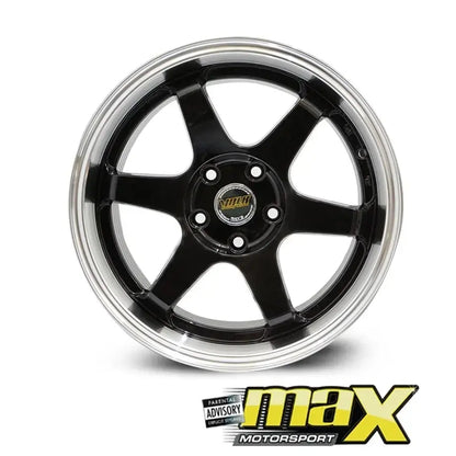 15 Inch Mag Wheel -  MX657 V.olk Wheel - 4x100 / 114.3 PCD maxmotorsports