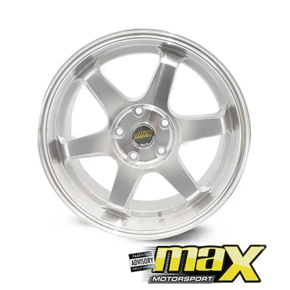 15 Inch Mag Wheel -  MX657 V.olk Wheel - 4x100 / 114.3 PCD maxmotorsports