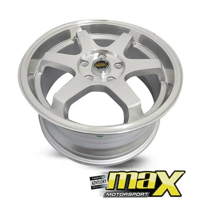 15 Inch Mag Wheel -  MX657 V.olk Wheel - 4x100 / 114.3 PCD maxmotorsports