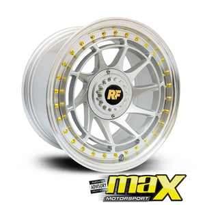 15 Inch Mag Wheel -  MX715 RF YVR Wheel (4x100/114.3 PCD) Max Motorsport