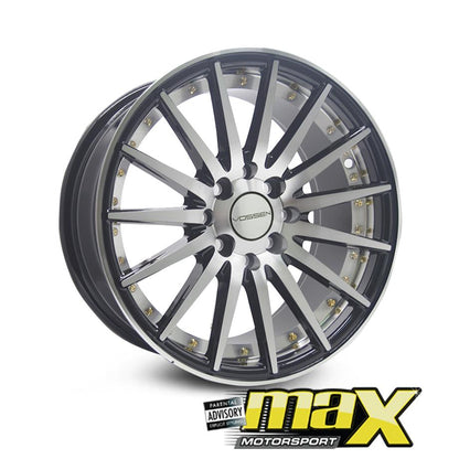 15 Inch Mag Wheel -  MX953 VSN Replica Wheel - 4x100/114.3 PCD maxmotorsports