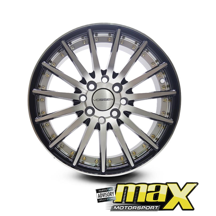 15 Inch Mag Wheel -  MX953 VSN Replica Wheel - 4x100/114.3 PCD maxmotorsports