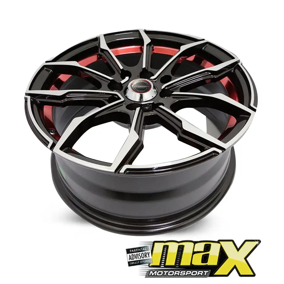 15 Inch Mag Wheel -  MXLH80 Wheel - (4x100/114.3 PCD) maxmotorsports